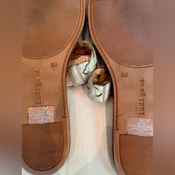 Indigo Rd. Women’s Gold Plum Sandals – Size 8 - Picture 15 of 15